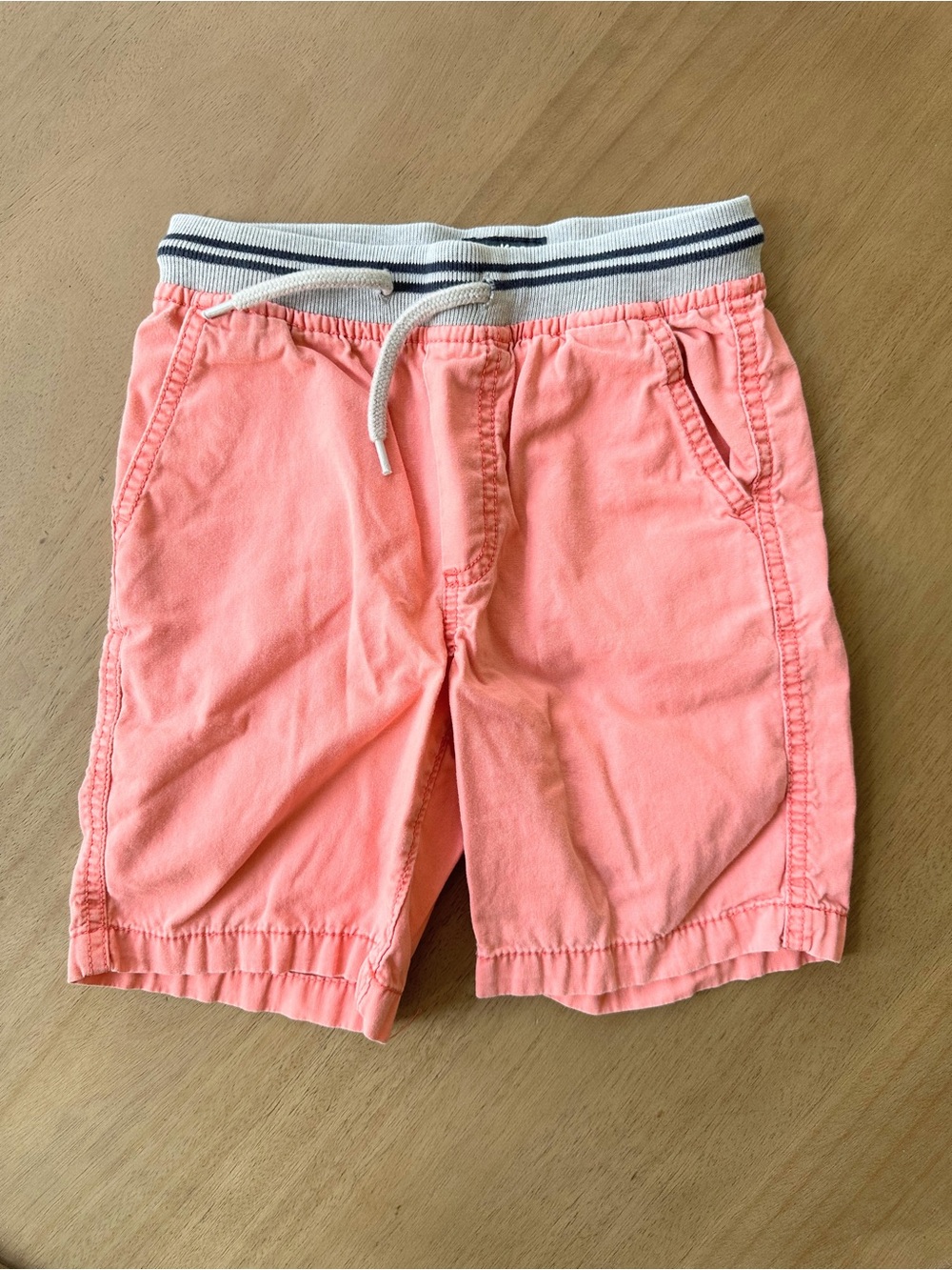 OshKosh B’gosh Boys Coral Pull-On Shorts, Size 4/5